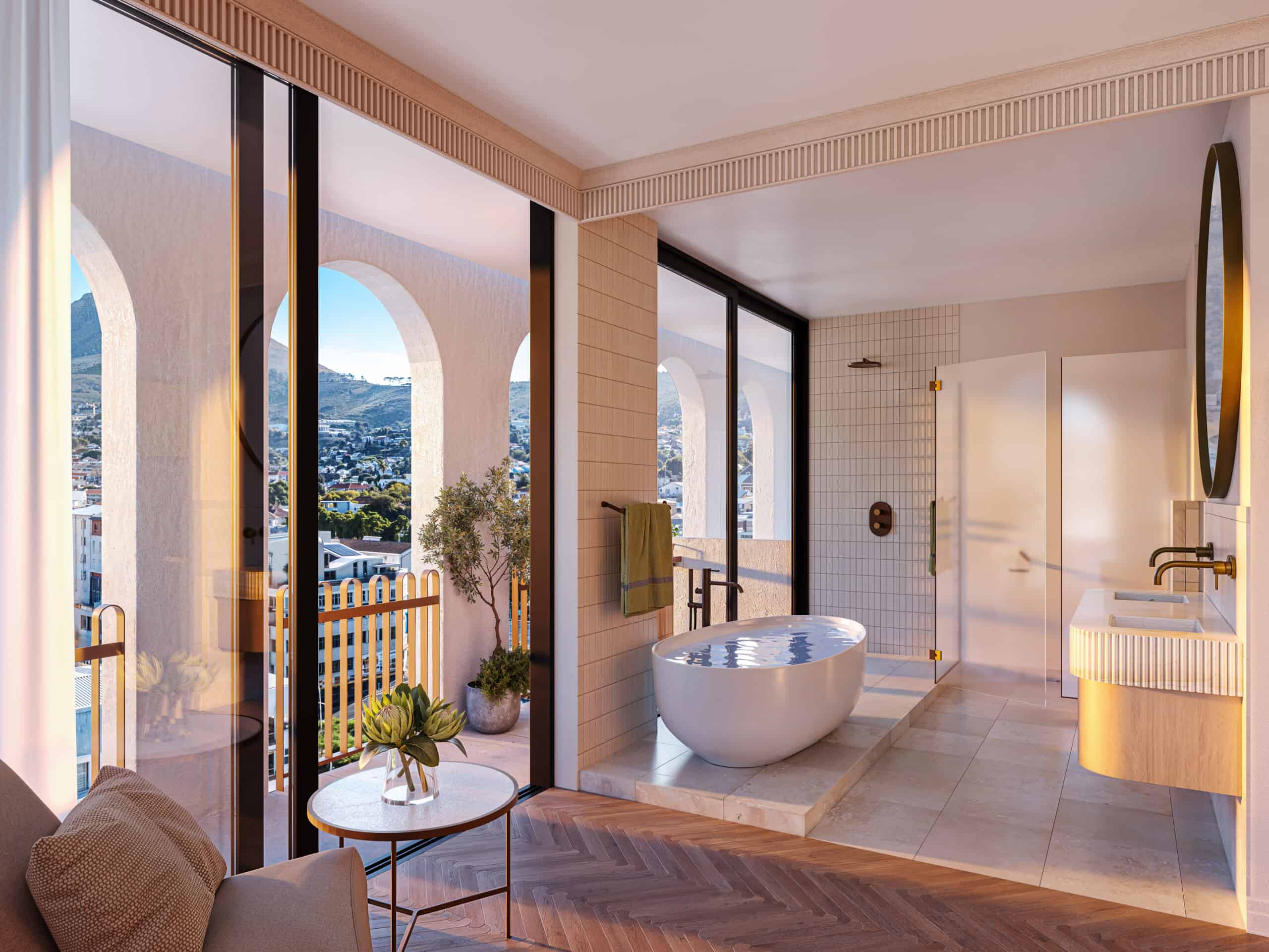 ELEVENONB_Render 12_Penthouse B_Bathroom